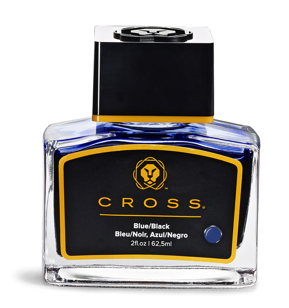 Флакон с сине-черными чернилами для перьевой ручки (62, 5 мл) CROSS 8945S-3 blue/black